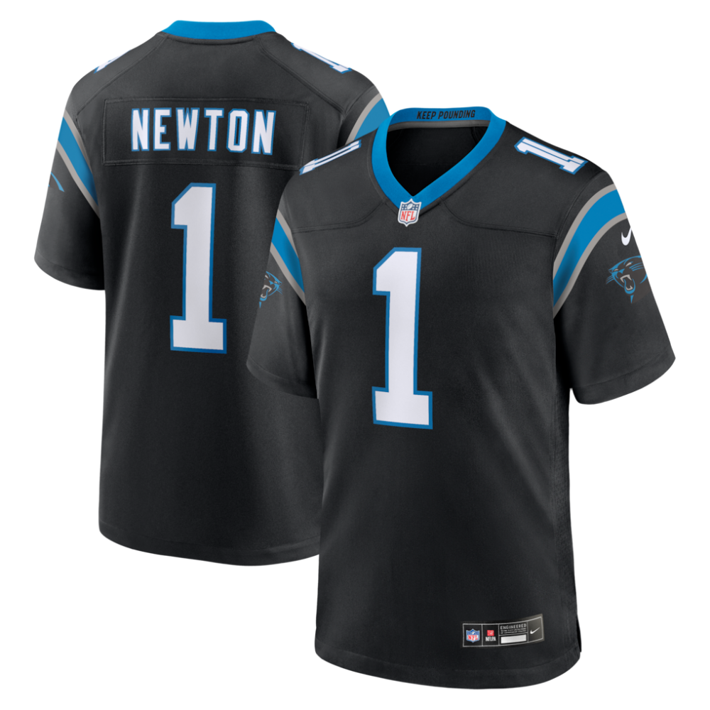 Cam Newton Carolina Panthers Nike Team Retired Game Jersey - Black-Profan Arena
